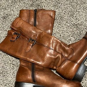 Clark’s Knee Boots (leather)